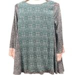 Show Me Your Mumu  Womens Tunic Dress Size L Boho Floral Crochet Lace Trim Summer Photo 1