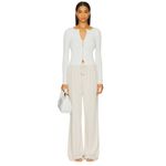 Free People  Tilly Long Sleeve Top in Ivory X-Small New Womens Photo 3