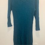 Dress Barn  Blue Sweaterdress Women's 1X Photo 3