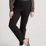 Quince  ultra stretch ponte straight leg 4 pocket pants Photo 0