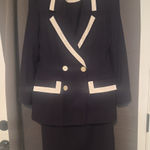 Oleg Cassini The Traveler 3 Piece Ensemble, Skirt Dress Set, Women's Size 6, Vtg Photo 0