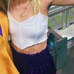 Purple Metallic Queen of Sparkles Shorts Photo 0