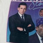 Gildan the office michael scott graphic cropped t shirt Photo 2