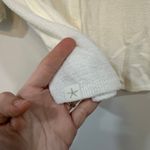 Barefoot Dreams  CozyChic Ultra Lite Short Sleeve Shirt Ivory Soft Button Collar Photo 2