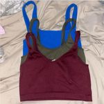 ZARA Set of Ribbed tanks Photo 0