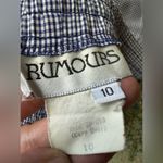 Vintage Rumors blue gingham daisy loose pull Photo 5