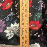 Chico's Black Floral Bomber Full Zip Jacket Sz 0 US 4 Photo 3