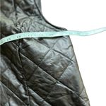 Jones New York Women's Quilted Vest Black Size XL Full Zip Pockets Photo 9