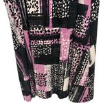 Bob Mackie  Wearable Art Pink Black Boho Y2K Maxi Skirt NWT 1X Artsy Whimsical Photo 2