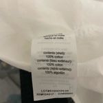 ONIA  Dress Swim Coverup White Long Sleeve 100% Cotton Size Large Photo 4