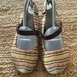 OTBT Women Springfield Mary Jane Clog Size 9 Platfrom Striped Multicolor… Photo 1