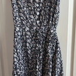 SheIn  Black and White Smocked Strapless Midi Dress Photo 0