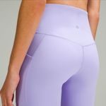 Lululemon  Align High Rise Pant Leggings with Pockets Purple Lilac Smoke 14 NWT Photo 3