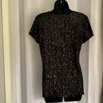 KENNETH COLE SEQUIN TOP Sz:M Black Size M Photo 1