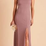 Birdy Grey NEW Alex Convertible Bridesmaid Dress Crepe Dark Mauve Small NWT Photo 1