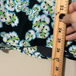 Kaari Blue  curvy women's plus size 2X turquoise jolie pullover floral tank top Photo 4