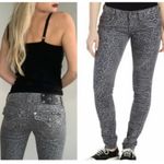 Miss Me Signature Rise Skinny Cargo Jeans in Grey Leopard combo sz 24 NWT Photo 1