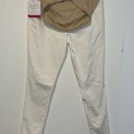 NWT Isabel Maternity by Ingrid & Isabel Skinny White Jeans Crossover Panel A941 Size undefined Photo 0