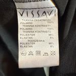 Vissavi Vintage Y2K 8 Tulle Illusion Mesh Dress Embroidered Floral Semi Formal Black Photo 8