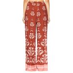 ADRIANA DEGREAS Vintage Lily Wide Leg Pant in in Unique Medium New Womens Orange Photo 1