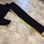 J.Crew  Pixie Black Ankle Crop High Rise Solid Black Ponte Pants Stretch XS Photo 5