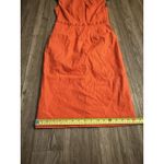 Adrianna Papell Sheath Dress Women's Size 4 Sleeveless Knee Length Linen Blend Photo 8