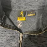 Browning Women's Sweater/Jacket Knit Full Zip. Size Large. Blue Photo 2