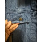 Chadwick's Women's Blue Denim Jacket Size 4 Button Front Pockets Casual Photo 5