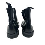 Dr. Martens  Flora Chelsea‎ Boots Pull-On Leather Polished Black Size US 9 Photo 5