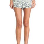 Equipment NEW  Shorts Womens Small Lewis Floral Silk Blue Multi Lightweight Photo 0