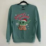 Star Wars  Galaxys Greetings Baby Yoda Womens Sweatshirt 1022 Photo 0