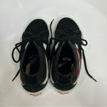 Vans  Sk8 mid high top sneakers rose thorns embroidered black red women’s‎ size 8 Photo 5