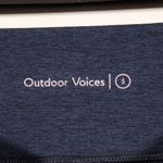 Outdoor Voices EUC  Tech Sweat Crop Flex Legging in Navy Size Small Photo 8