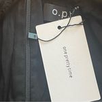 O.P.T. Didi Dress Voluminous Babydoll with Velvet Bow open back Cotton Black M Size M Photo 13