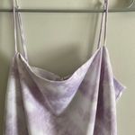 Garage  Purple Tie Dye Cowl Neck Mini Dress Size medium Photo 6