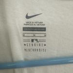 Nike Size Medium Shirt White Chicago Cubs Short Sleeve V Neck Baseball Tee MLB Photo 3