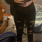 distressed jeans Black Size 28 Photo 0