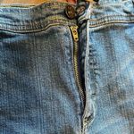 Jeans Lee 1889 Blue Denim Embroidered Peacock Mini Skirt Size 17M Western Photo 6