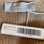 Everlane Cozy Stretch Cropped Tank Wool & Yak Hair Blend Color Camel Small NWT Photo 11