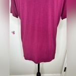 Maroon Short Sleeve T Shirt with Golden Pineapple on Front Size XL Red Photo 8