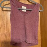 Chaser  cropped burgundy tank Photo 0