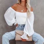 Prómesa Promesa ribbed Swiss dot bodysuit S Photo 0