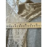 easel  Tunic Top Womens M Pink Velvet Lace Boho Hippie Coquette Fairy Romantic Photo 10