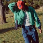 Free People Free Movement Fleecy Sherpa Scrunchy Pippa Jacket Green Size M Photo 3