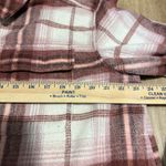 Old Navy Plaid Jacket Shaket - Pink and Brown - size Large Photo 5