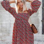 VICI  | Katie Girl Floral Midi Dress Photo 5