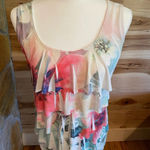 Lavish  brand sleeveless shirt floral Photo 1