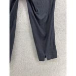 Ann Taylor LOFT  Women's Cropped Pants Blue Chambray Size 8 Julie Fit Cotton Photo 4