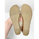 Life Stride  Wedge Sandals Size 8.5 Gray Floral Slingback Open Toe Heels Photo 10