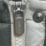 Athleta  Hybrid Sherpa Fleece Quilted Lined Cropped Cargo Zip Jacket Womens Large Photo 6